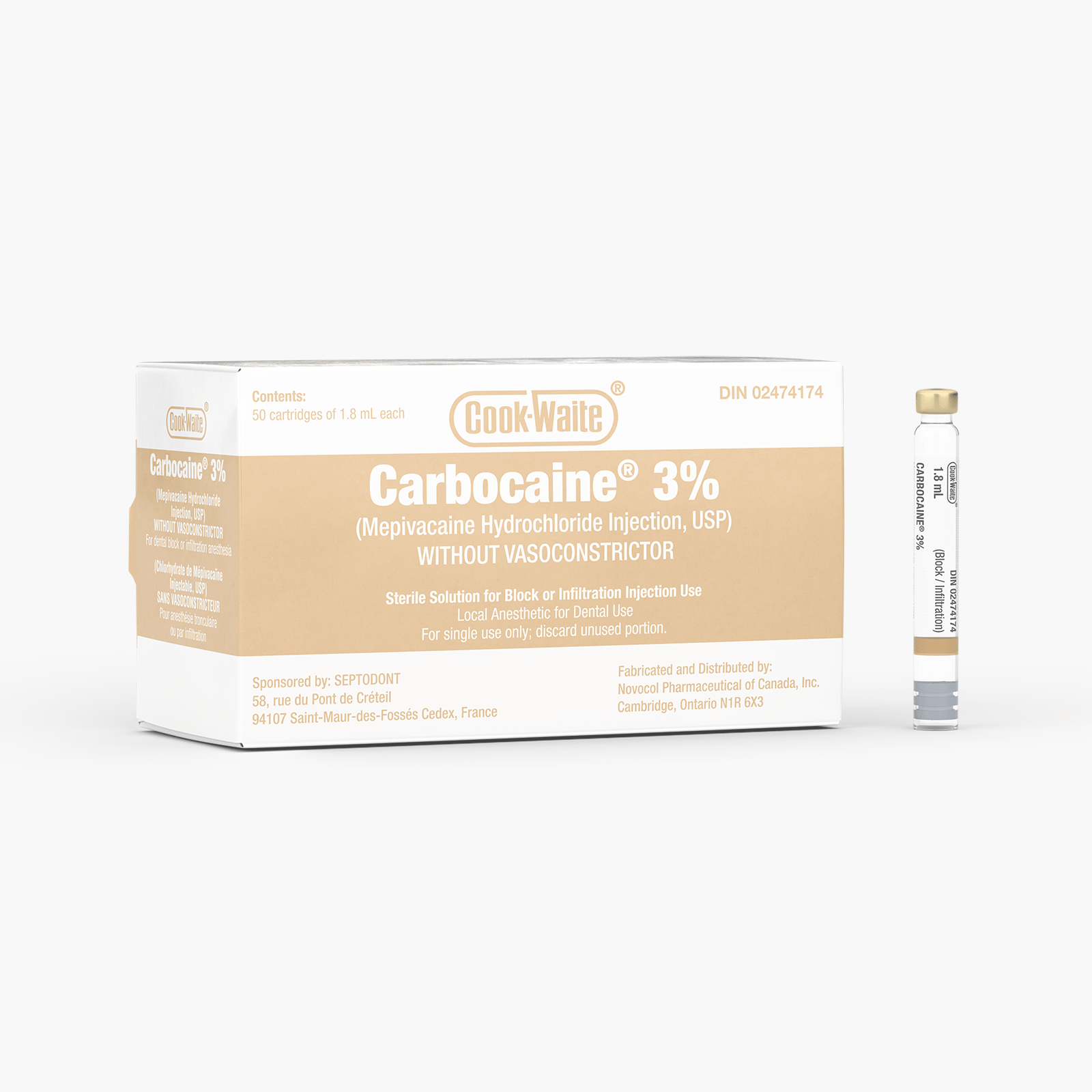 Carbocaine 3% Group